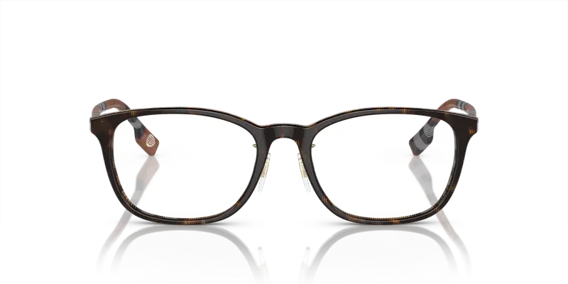 Burberry Donna BE2371D 4102 Montature da vista Acetato Tartaruga Trasparente Squadrata Normale miniatura 2