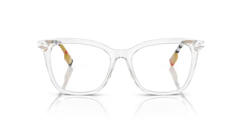 Donna BE2390 3889 Montature da vista Acetato Trasparente Trasparente Squadrata Normale miniatura 3