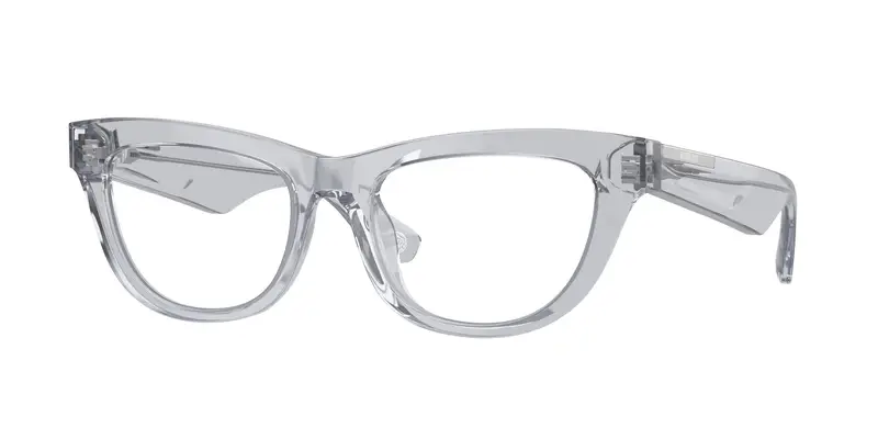 Burberry Donna BE2406U  3825 Montature da vista Acetato Grigio Trasparente Squadrata Normale