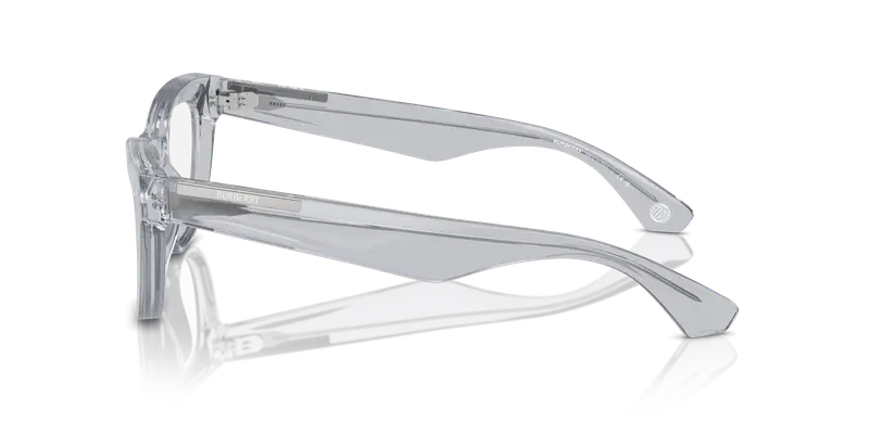 Burberry Donna BE2406U 3825 Montature da vista Acetato Grigio Trasparente Squadrata Normale miniatura 3