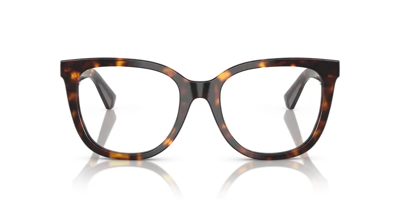 Burberry Donna BE2415 3002 Montature da vista Acetato Marrone Trasparente Squadrata Normale miniatura 2