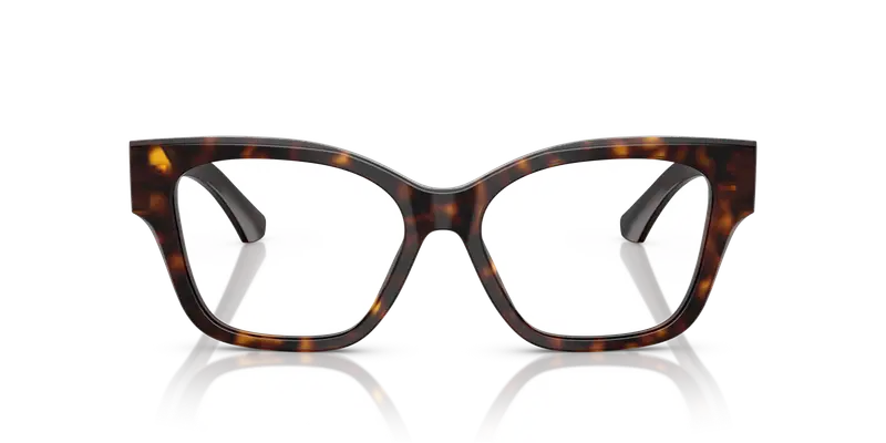 Burberry Donna BE2420 3002 Montature da vista Acetato Marrone Trasparente Cat Eye Normale miniatura 2
