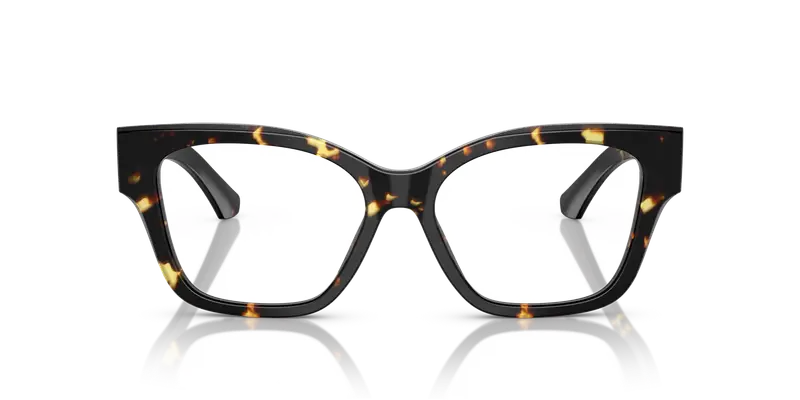 Burberry Donna BE2420 4106 Montature da vista Acetato Tartaruga Trasparente Cat Eye Normale miniatura 2