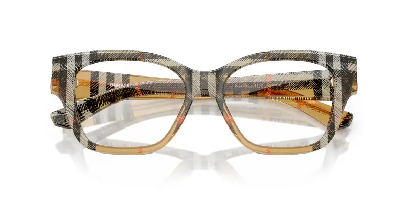 Burberry Montature da vista Donna in acetato marrone Cat Eye miniatura 2