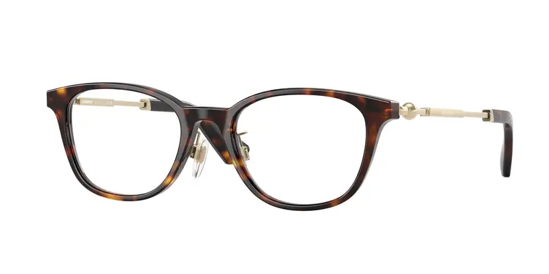 Burberry Donna BE2423D  3002 Montature da vista Acetato Marrone Trasparente Squadrata Normale