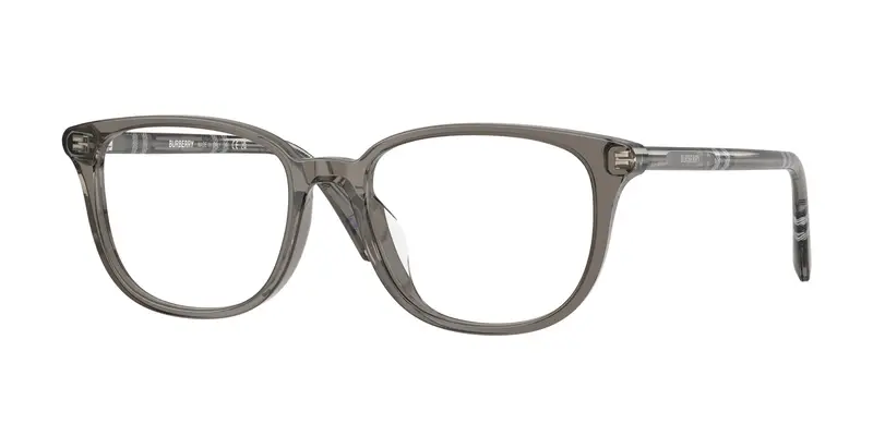 Burberry Donna BE2434D  4160 Montature da vista Acetato Grigio Trasparente Squadrata Normale