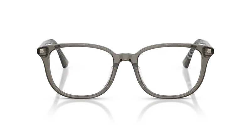 Burberry Donna BE2434D 4160 Montature da vista Acetato Grigio Trasparente Squadrata Normale miniatura 2