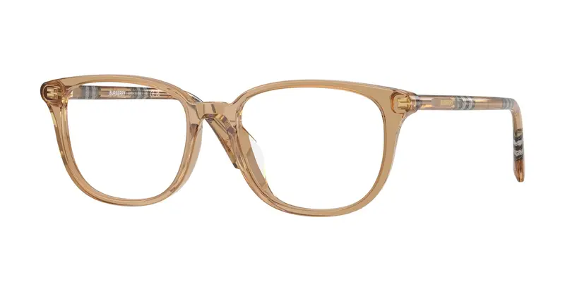 Burberry Donna BE2434D  4164 Montature da vista Acetato Beige Trasparente Squadrata Normale
