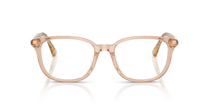Burberry Donna BE2434D 4175 Montature da vista Acetato Rosa Trasparente Squadrata Normale miniatura 2
