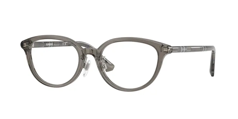 Burberry Donna BE2435D  4160 Montature da vista Acetato Grigio Trasparente Pantos Normale