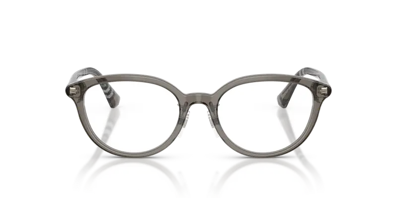 Burberry Donna BE2435D 4160 Montature da vista Acetato Grigio Trasparente Pantos Normale miniatura 2