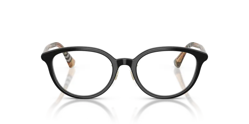 Burberry Donna BE2435D 4161 Montature da vista Acetato Nero Trasparente Pantos Normale miniatura 2