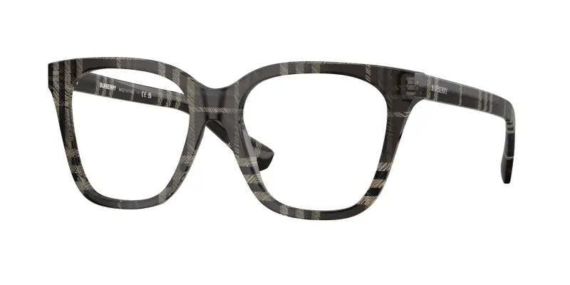 Donna BE2438 4199 Montature da vista Acetato Grigio Trasparente Squadrata Normale