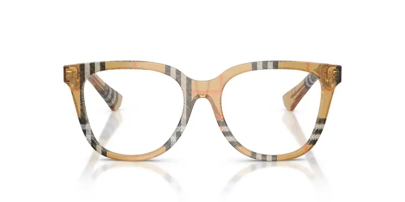 Donna BE2439 4163 Montature da vista Acetato Marrone Trasparente Pantos Normale miniatura 3