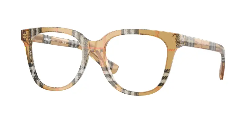 Donna BE2439 4163 Montature da vista Acetato Marrone Trasparente Pantos Normale