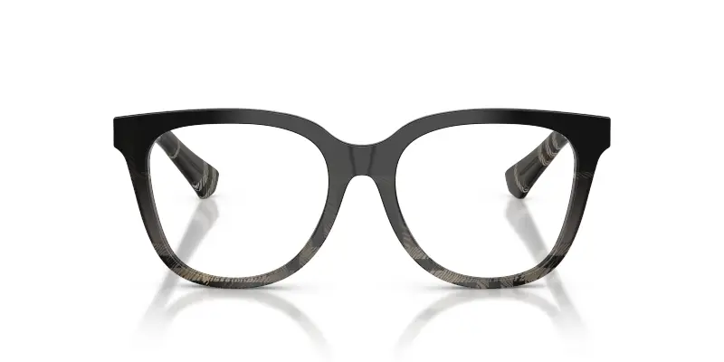 Donna BE2439 4200 Montature da vista Acetato Grigio Trasparente Pantos Normale miniatura 3