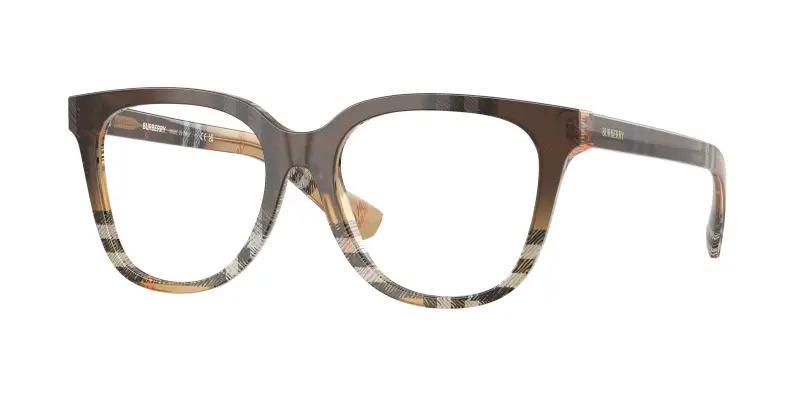 Donna BE2439 4202 Montature da vista Acetato Marrone Trasparente Pantos Normale