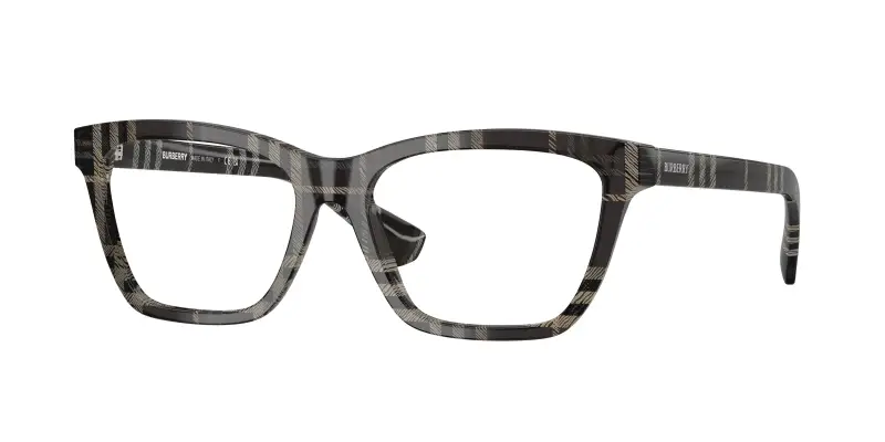 Donna BE2440 4199 Montature da vista Acetato Grigio Trasparente Squadrata Normale