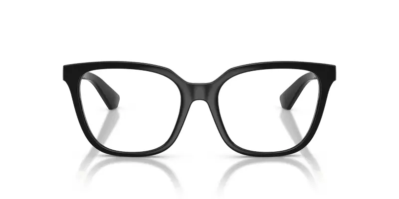 Donna BE2441U 3001 Montature da vista Iniettato Nero Trasparente Squadrata Normale miniatura 3