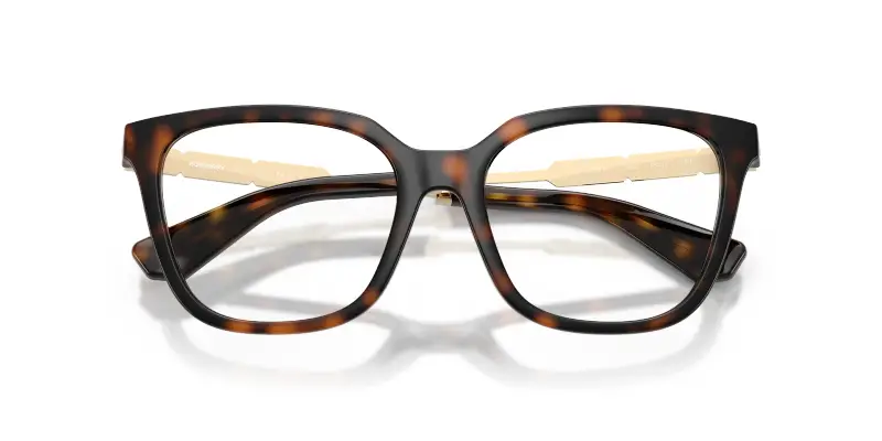 Donna BE2441U 3002 Montature da vista Iniettato Marrone Trasparente Squadrata Normale miniatura 2