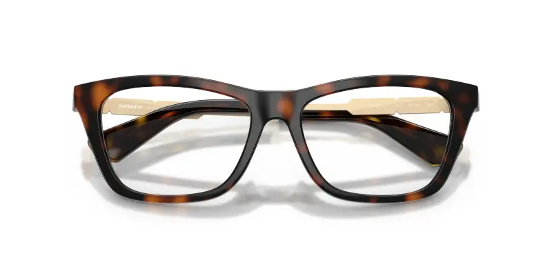 Donna BE2442U 3002 Montature da vista Iniettato Marrone Trasparente Squadrata Normale miniatura 2