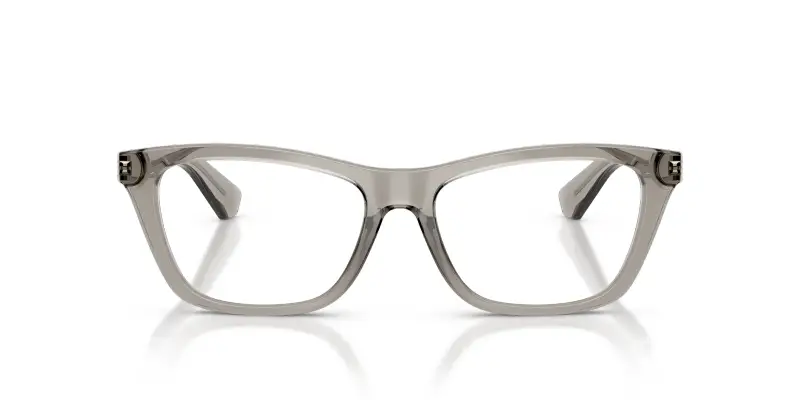 Donna BE2442U 4197 Montature da vista Iniettato Grigio Trasparente Squadrata Normale miniatura 3