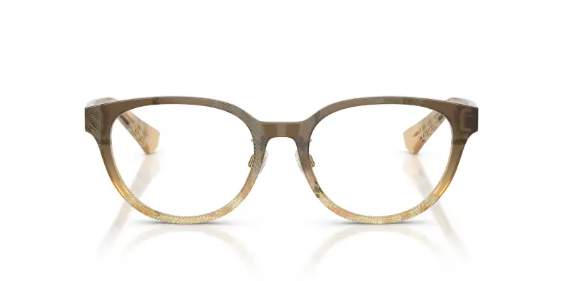 Donna BE2448D 4201 Montature da vista Acetato Marrone Trasparente Pantos Normale miniatura 3