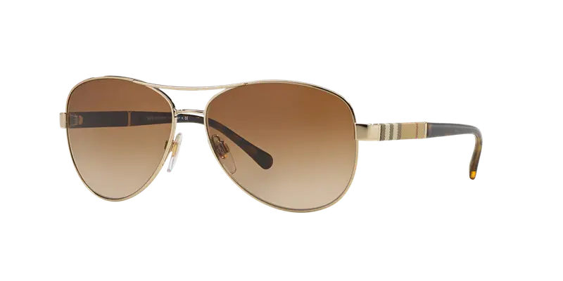 Burberry Occhiali da sole Donna Marrone 826025