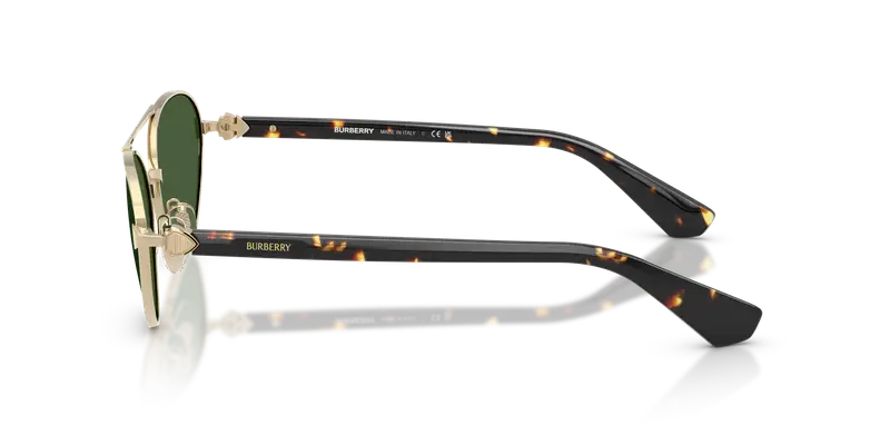 Burberry Occhiali da sole Donna Oro 846579 miniatura 3