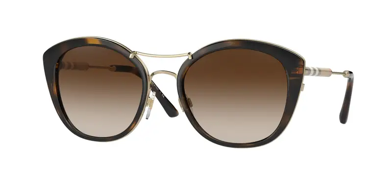 Burberry Occhiali da sole Donna Marrone 826490
