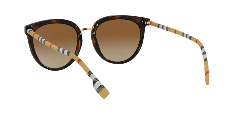 Burberry Occhiali da sole Donna Marrone 855009 miniatura 3