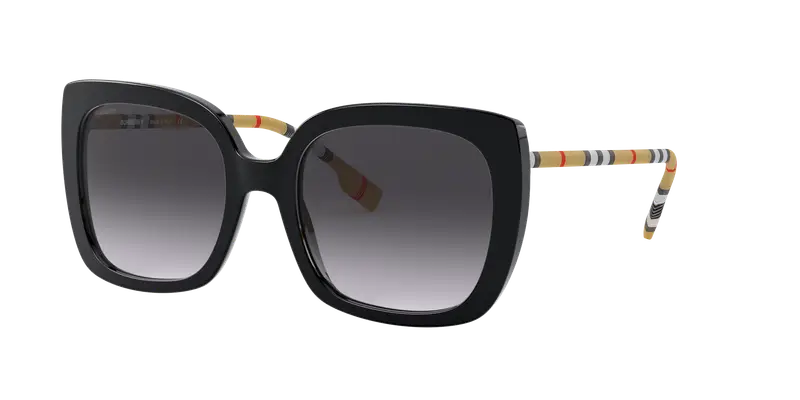 Burberry Occhiali da sole Donna Nero 855025