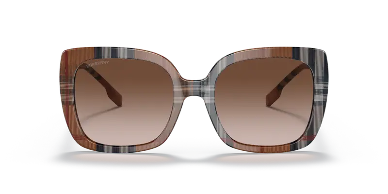 Burberry Occhiali da sole Donna Marrone 856087 miniatura 2