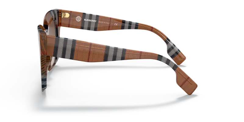 Burberry Occhiali da sole Donna Marrone 856028 miniatura 3