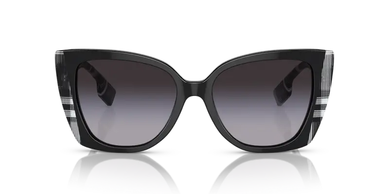 Burberry Occhiali da sole Donna Nero 857991 miniatura 2