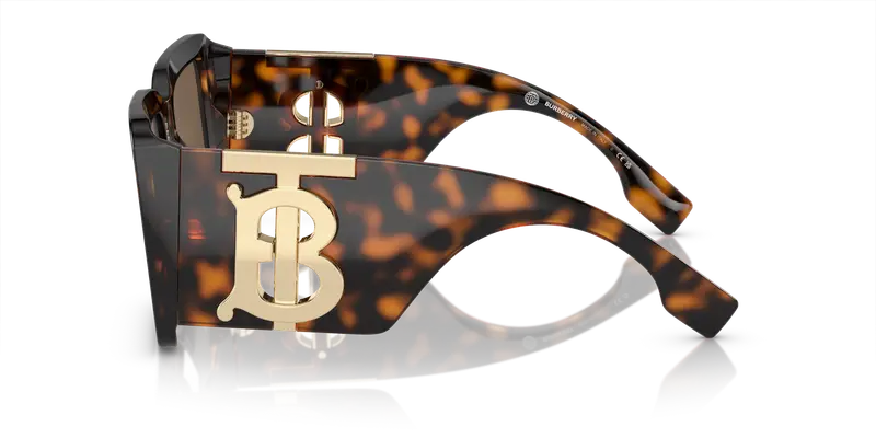 Burberry Occhiali da sole Donna Marrone 860038 miniatura 3