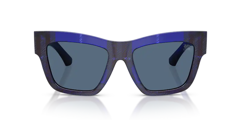 Burberry Occhiali da sole Donna Blu 846239 miniatura 2