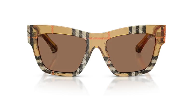 Burberry Occhiali da sole Donna Marrone 846238 miniatura 2