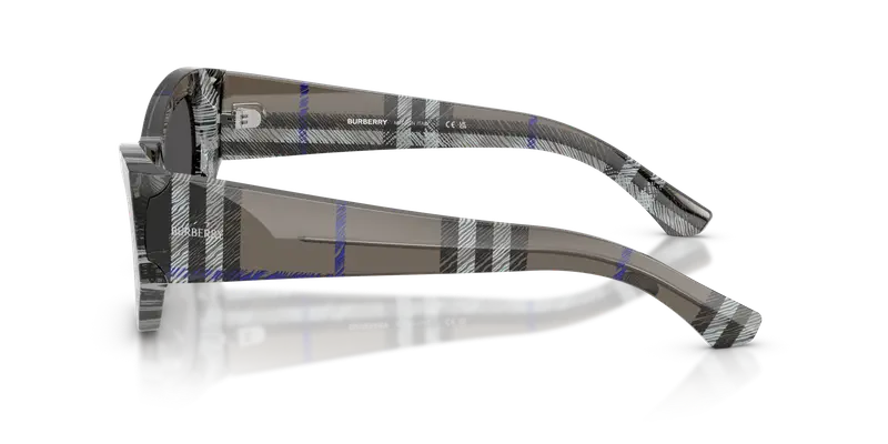 Burberry Occhiali da sole Donna Grigio 846214 miniatura 3