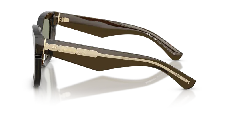 Burberry Occhiali da sole Donna Verde 846242 miniatura 3