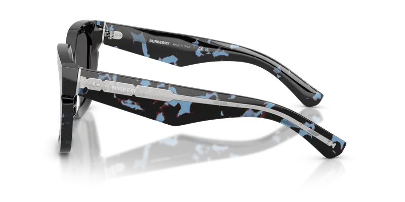 Burberry Occhiali da sole Donna Blu 846243 miniatura 3