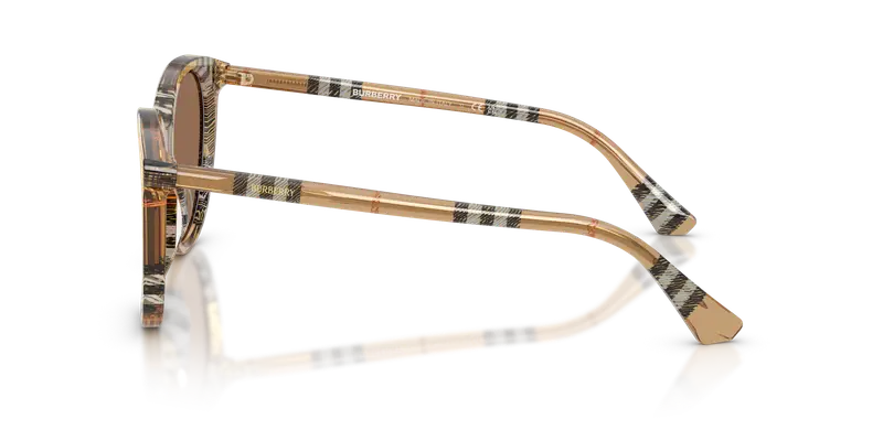 Burberry Occhiali da sole Donna Marrone 846447 miniatura 3