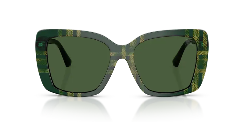 Burberry Occhiali da sole Donna Verde 846309 miniatura 2