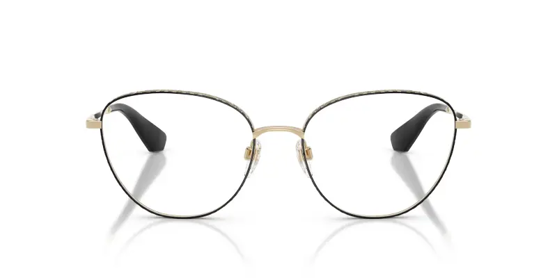 Donna Burberry BE1398 1326 Montature da vista Metallo Nero Trasparente Cat Eye Normale miniatura 3