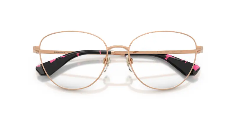 Donna Burberry BE1398 1337 Montature da vista Metallo Oro Trasparente Cat Eye Normale miniatura 2