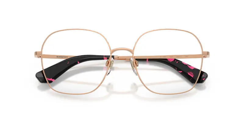 Donna Burberry BE1399 1337 Montature da vista Metallo Oro Trasparente Squadrata Normale miniatura 2