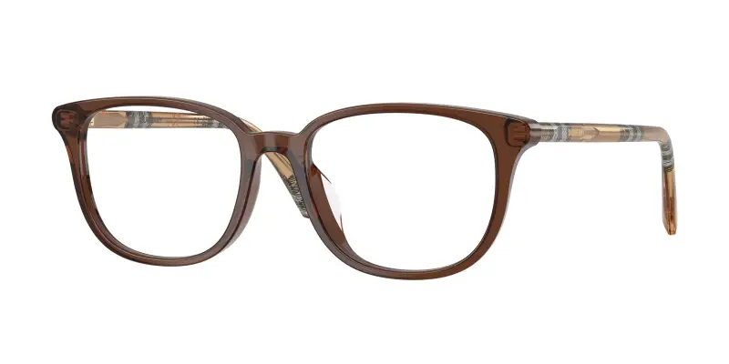 Donna Burberry BE2434D 4243 Montature da vista Acetato Marrone Trasparente Squadrata Normale
