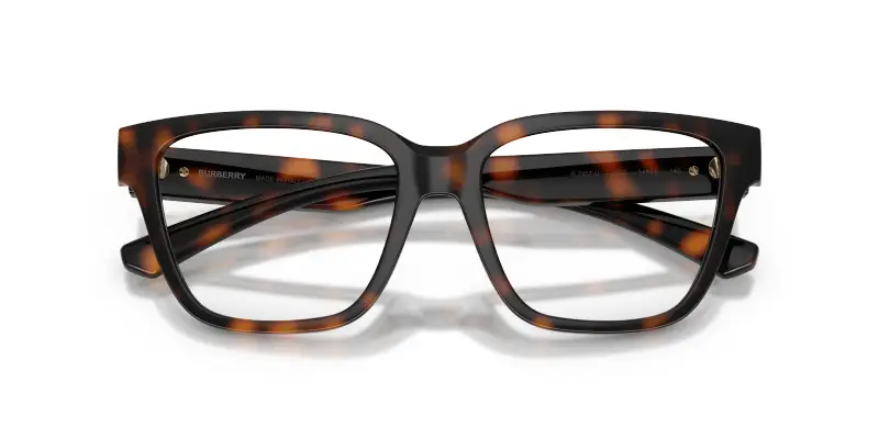 Donna Burberry BE2457U 3002 Montature da vista Iniettato Marrone Trasparente Squadrata Normale miniatura 2