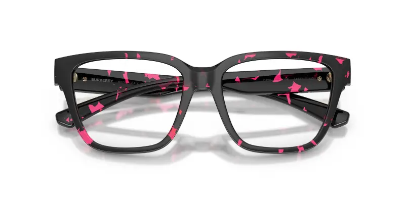 Donna Burberry BE2457U 4126 Montature da vista Iniettato Tartaruga Trasparente Squadrata Normale miniatura 2