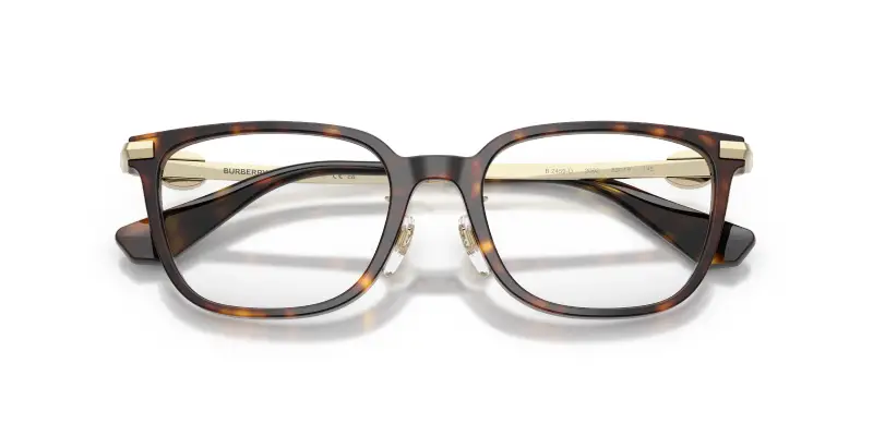 Donna Burberry BE2459D 3002 Montature da vista Acetato Marrone Trasparente Squadrata Normale miniatura 2